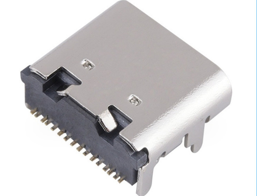 Type 16 Pin USB Type C Connector Thermoplastic Housing In Fast Charging Usb