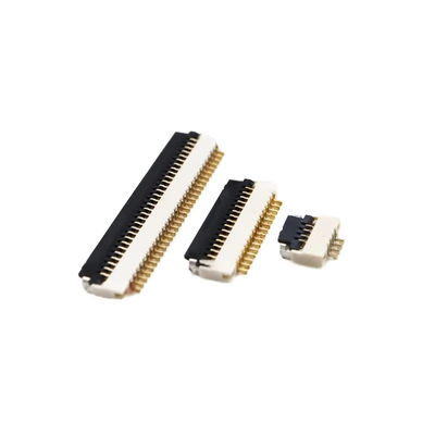 Σύνδεσμος FPC/FFC 0,5MM Στροφή 0510 Flip Flop Κάτω σύνδεση Ευέλικτη σειρά Σημείο ύψος 1.0MM4-12-50P