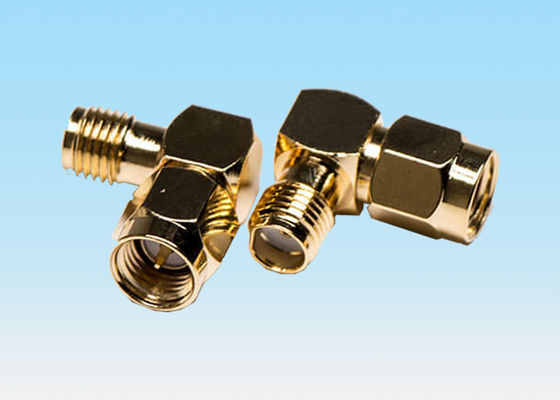 Ο χρυσός κάλυψε τον κυρτό υψηλής δύναμης RF πίνακα PCB συνδετήρων UL94V-0 υλικό ερχόμενος σε επαφή με